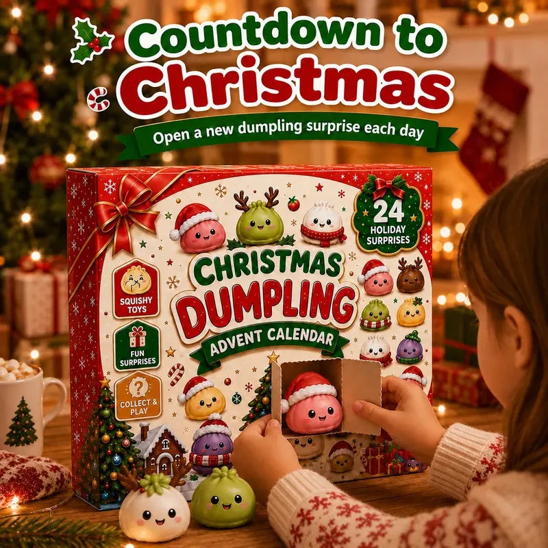 Christmas Dumpling Squishies Advent Calendar