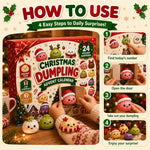 Christmas Dumpling Squishies Advent Calendar