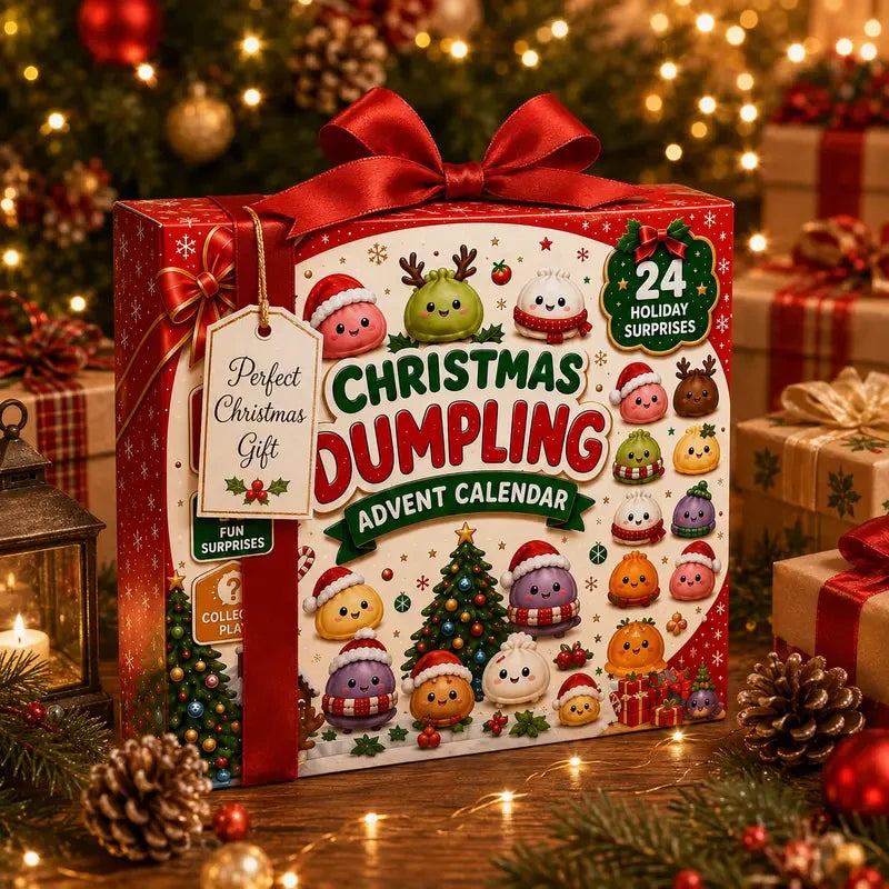 Christmas Dumpling Squishies Advent Calendar